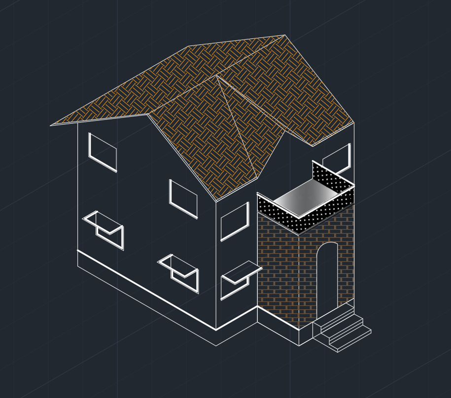 Isometric house