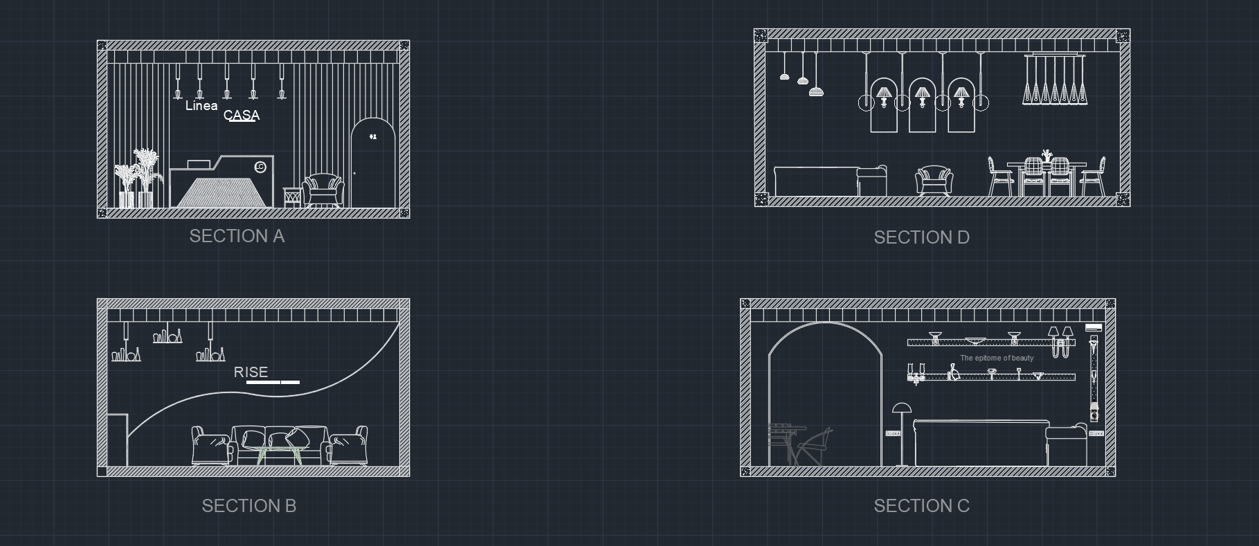 Showroom front elevation